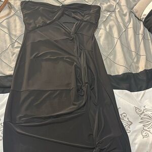 Never worn sugar popped slit dress